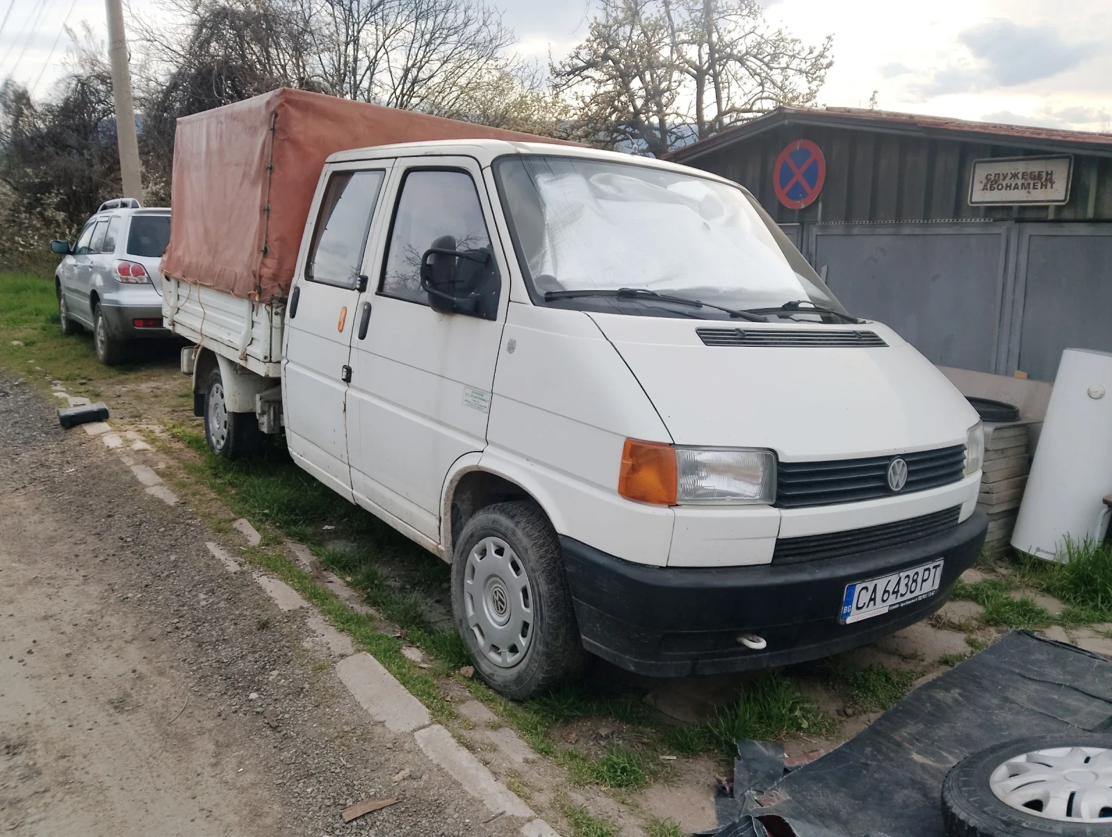 VW Transporter T4 Doka 2.4d бартер, снимка 3 - Бусове и автобуси - 51743827