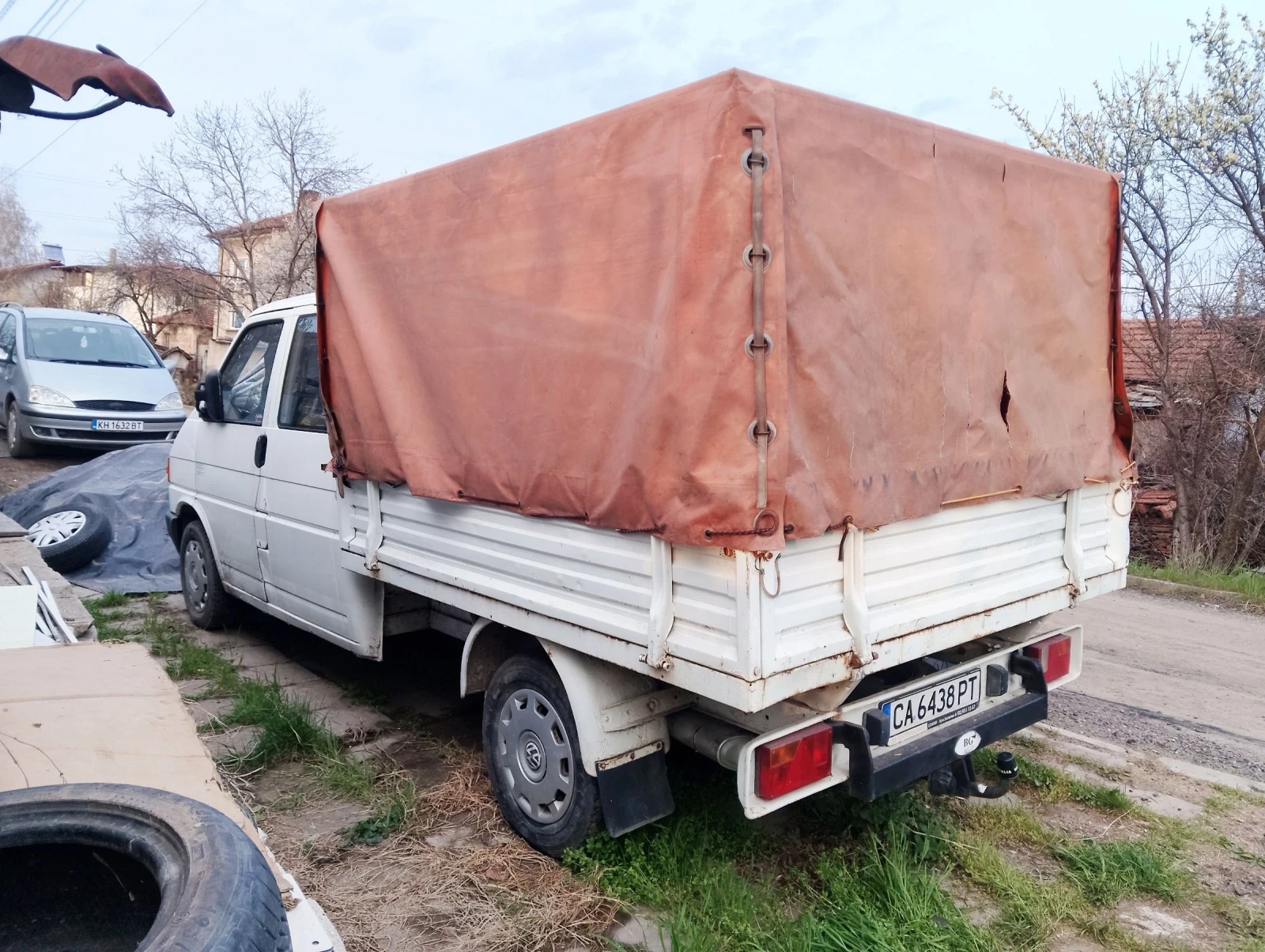 VW Transporter T4 Doka 2.4d бартер, снимка 9 - Бусове и автобуси - 51743827