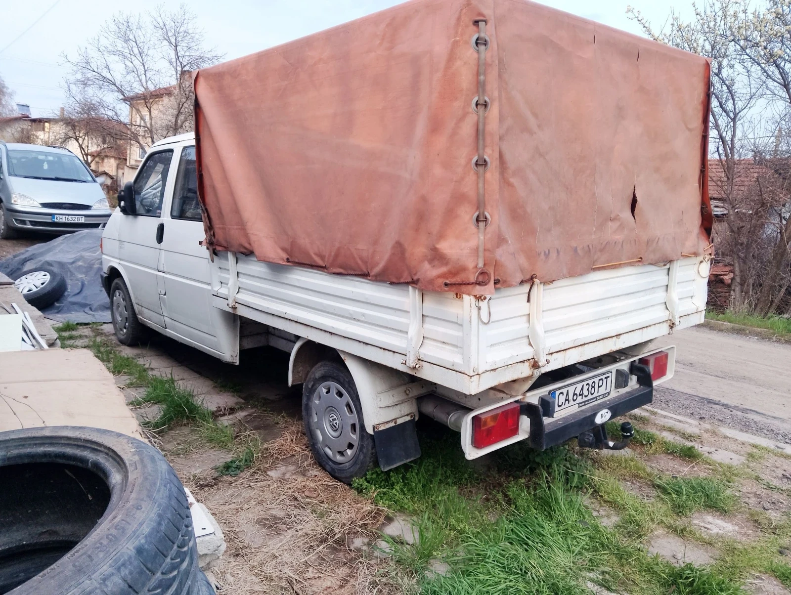 VW Transporter T4 Doka 2.4d бартер, снимка 8 - Бусове и автобуси - 51743827