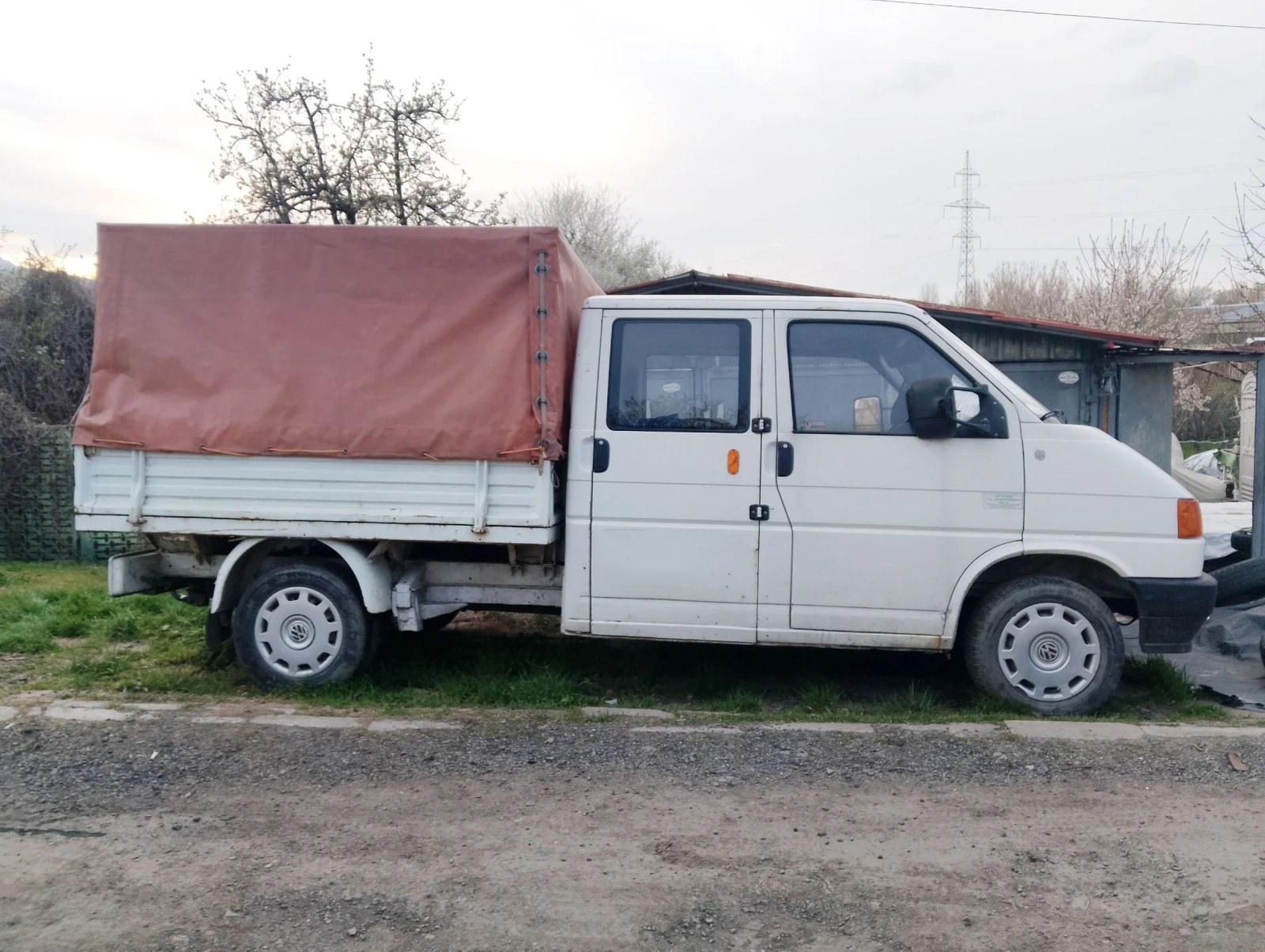 VW Transporter T4 Doka 2.4d бартер, снимка 5 - Бусове и автобуси - 51743827