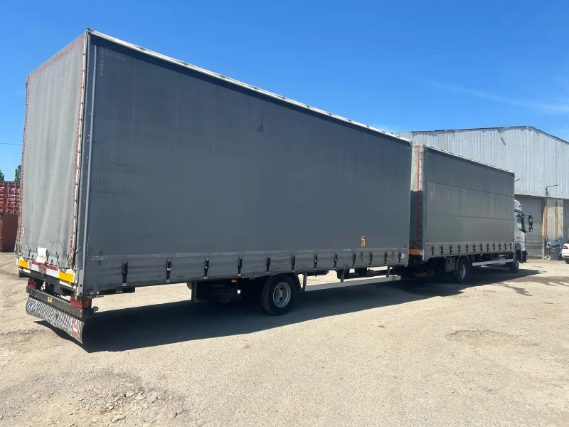 Mercedes-Benz Atego 1223 + ремарке, снимка 11 - Камиони - 52929232