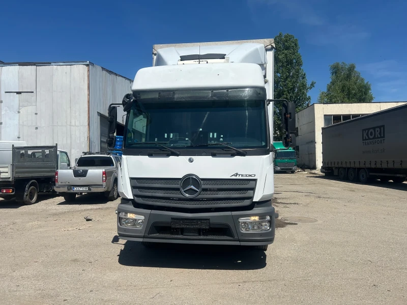 Mercedes-Benz Atego 1223 + ремарке, снимка 2 - Камиони - 52929232