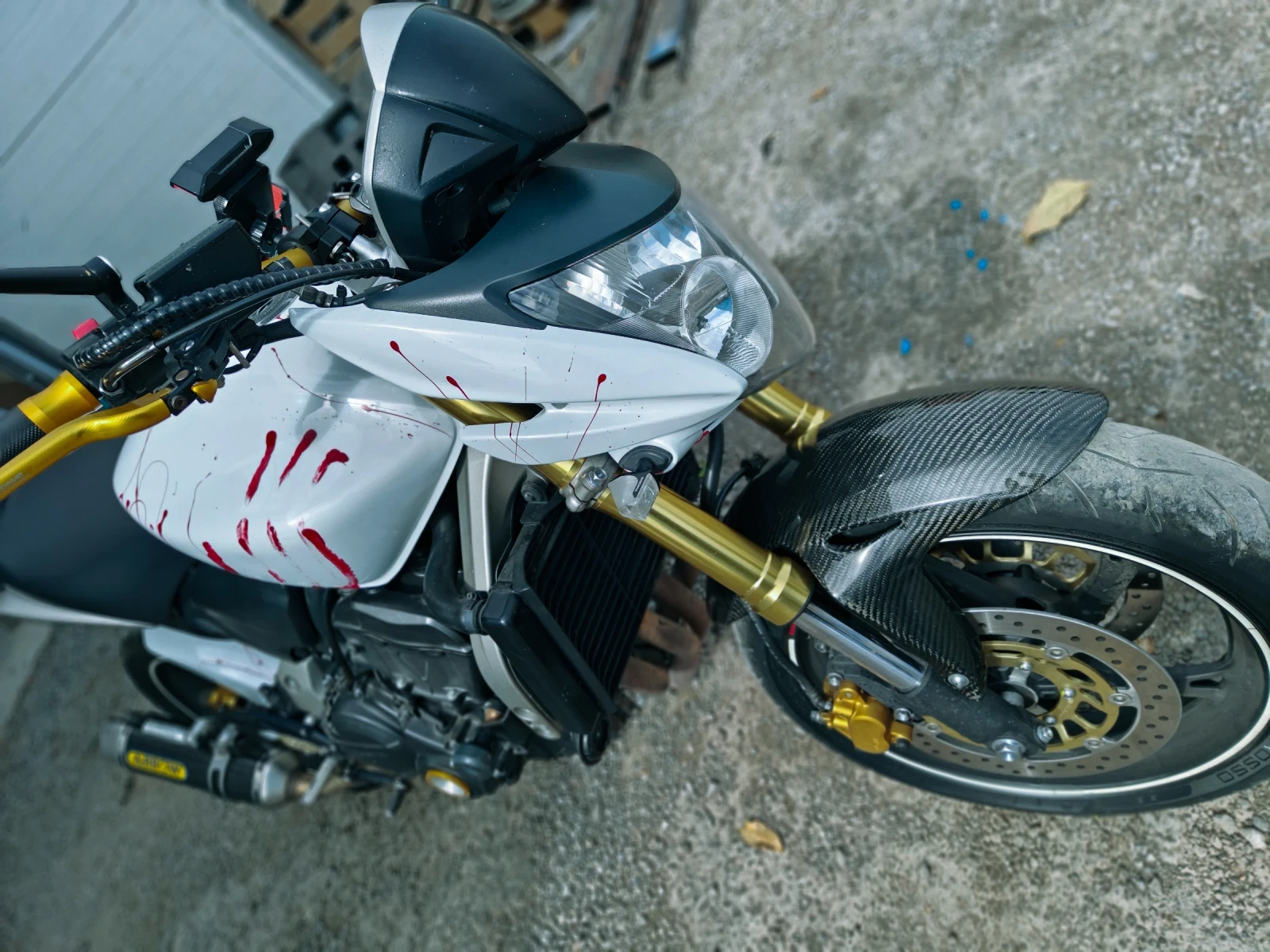Honda Hornet Honda Hornet CB600F 102p.s 13700км, снимка 10 - Мотоциклети и мототехника - 56169139