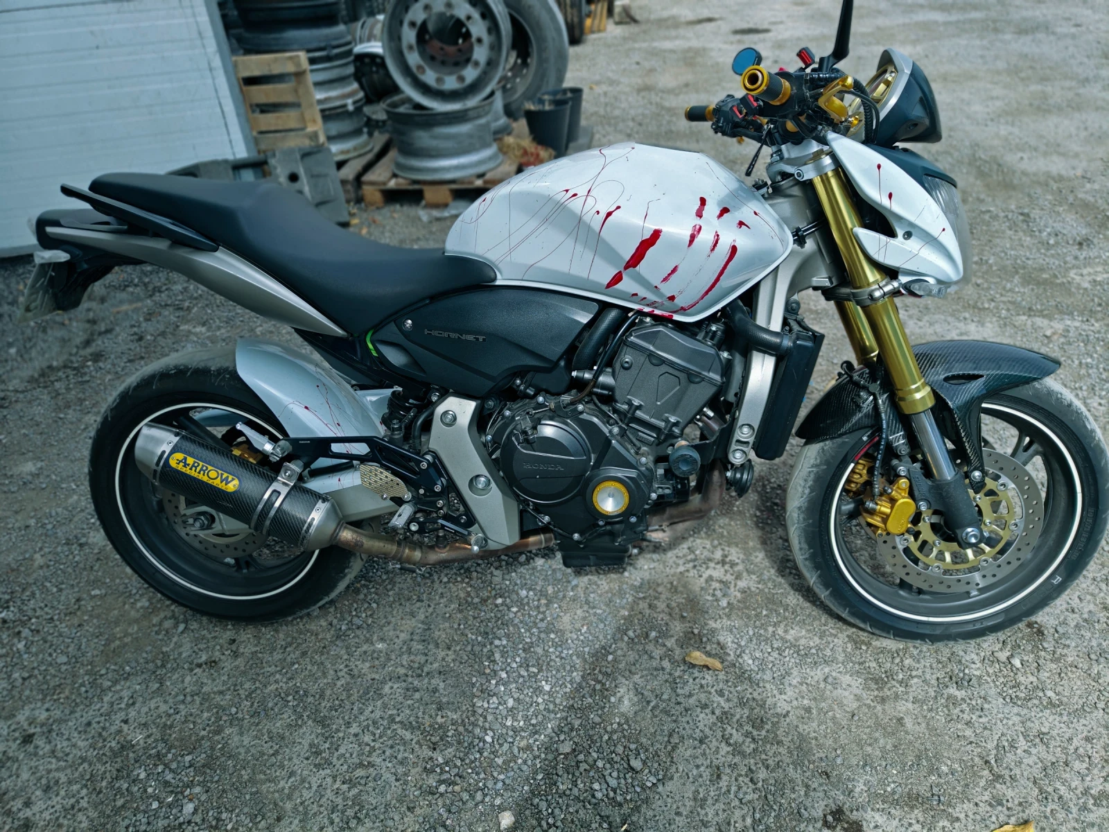 Honda Hornet Honda Hornet CB600F 102p.s 13700км, снимка 15 - Мотоциклети и мототехника - 56169139