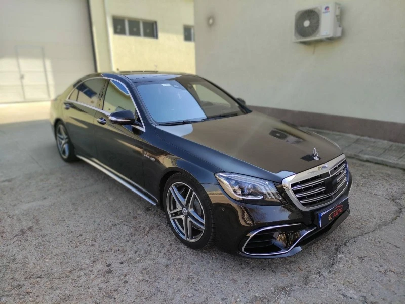 Mercedes-Benz S 63 AMG 4Matic/Burmester3D/3xTV/Long/Designo/FULL/, снимка 3 - Автомобили и джипове - 44417111