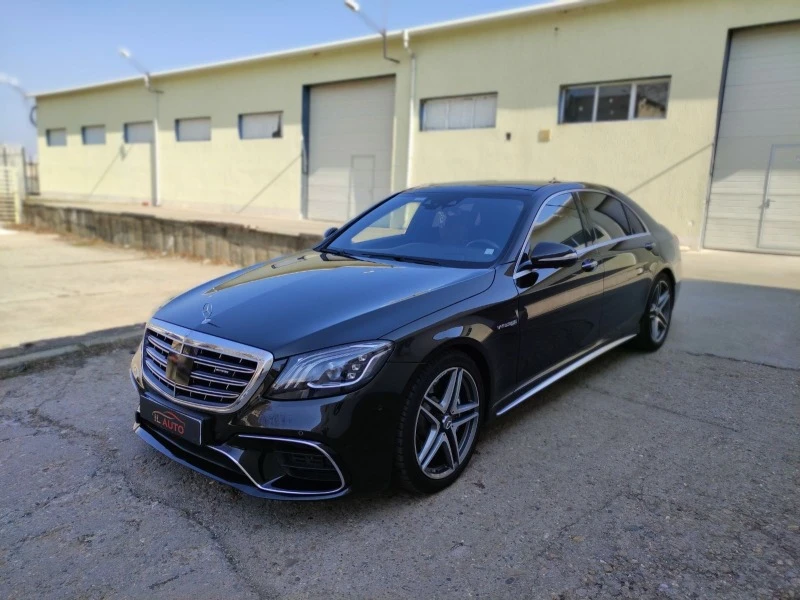 Mercedes-Benz S 63 AMG 4Matic/Burmester3D/3xTV/Long/Designo/FULL/, снимка 1 - Автомобили и джипове - 44417111