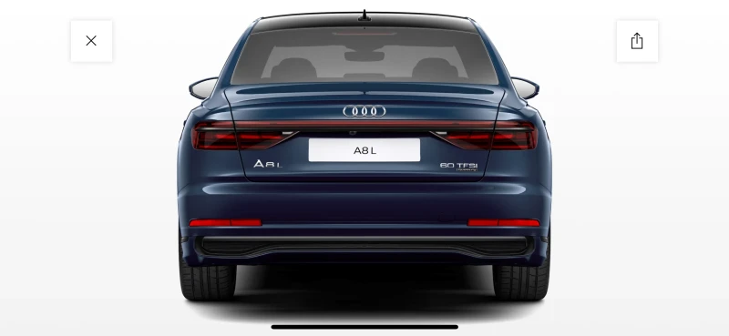 Audi A8, снимка 5 - Автомобили и джипове - 48072725