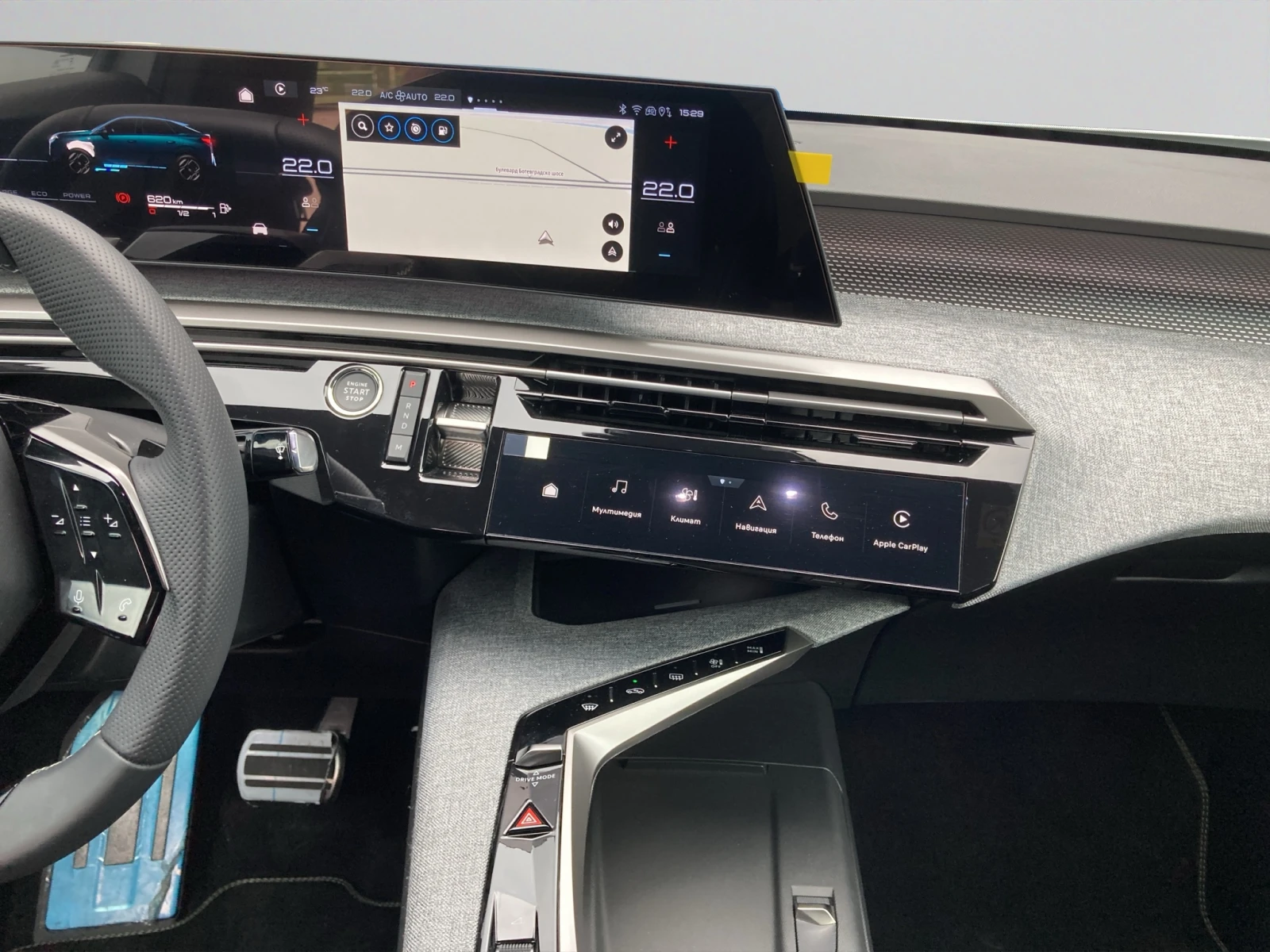 Peugeot 3008 GT EXCLUSIVE HYBRID 145 48V e-DCS6 EURO 6.4, снимка 14 - Автомобили и джипове - 54868708