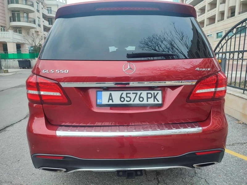 Mercedes-Benz GLS 500 GLS 550 AMG OFF-ROAD PACKAGE CARDINAL RED , снимка 2 - Автомобили и джипове - 47545198