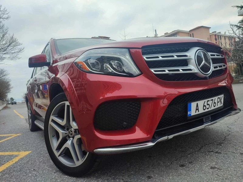 Mercedes-Benz GLS 500 GLS 550 AMG OFF-ROAD PACKAGE CARDINAL RED , снимка 1 - Автомобили и джипове - 47545198