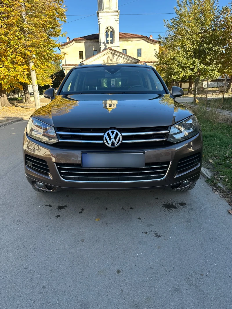 VW Touareg 4.2 TDI KEYLESS# DISTRONIC#PANORAMA#FULL# - 25000 лв. / 12782.30 € - 41245211 1