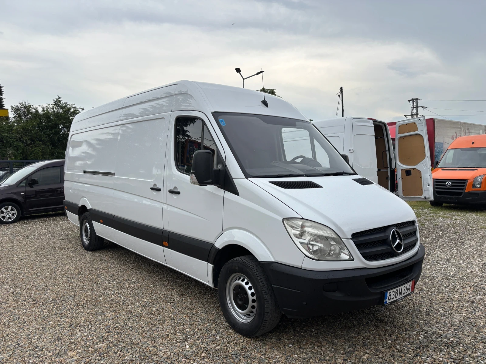 Mercedes-Benz Sprinter 313CDI MAXI EURO5 НАПЪЛНО ОБСЛУЖЕН, снимка 2 - Бусове и автобуси - 54870786