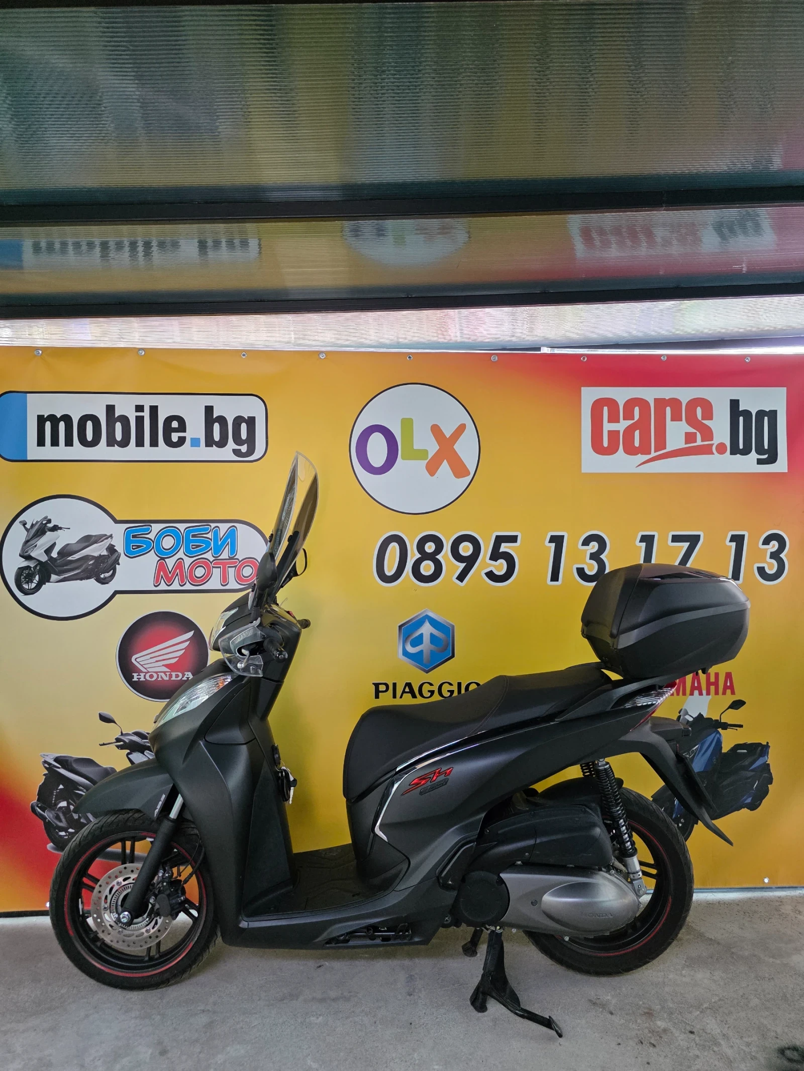 Honda Sh 300i SPORT, ABS, TCS, LED, 2020g, снимка 3 - Мотоциклети и мототехника - 53880319