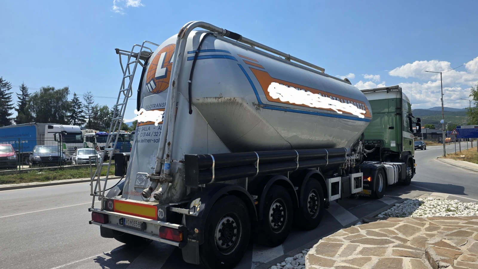 Полуремарке Feldbinder 35 куб.см., снимка 3 - Ремаркета - 55200712