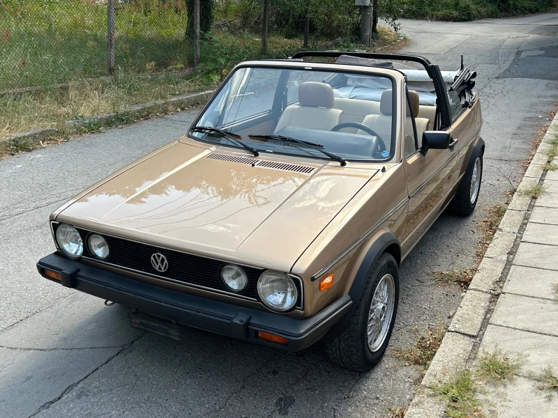 VW Golf 1 cabriolet, снимка 6 - Автомобили и джипове - 51279686