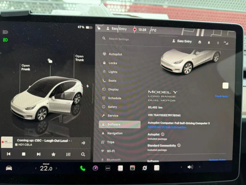 Tesla Model Y * Long Range * CARFAX * БЕЗ ПЪРВОНАЧАЛНА ВНОСКА, снимка 7 - Автомобили и джипове - 52868995