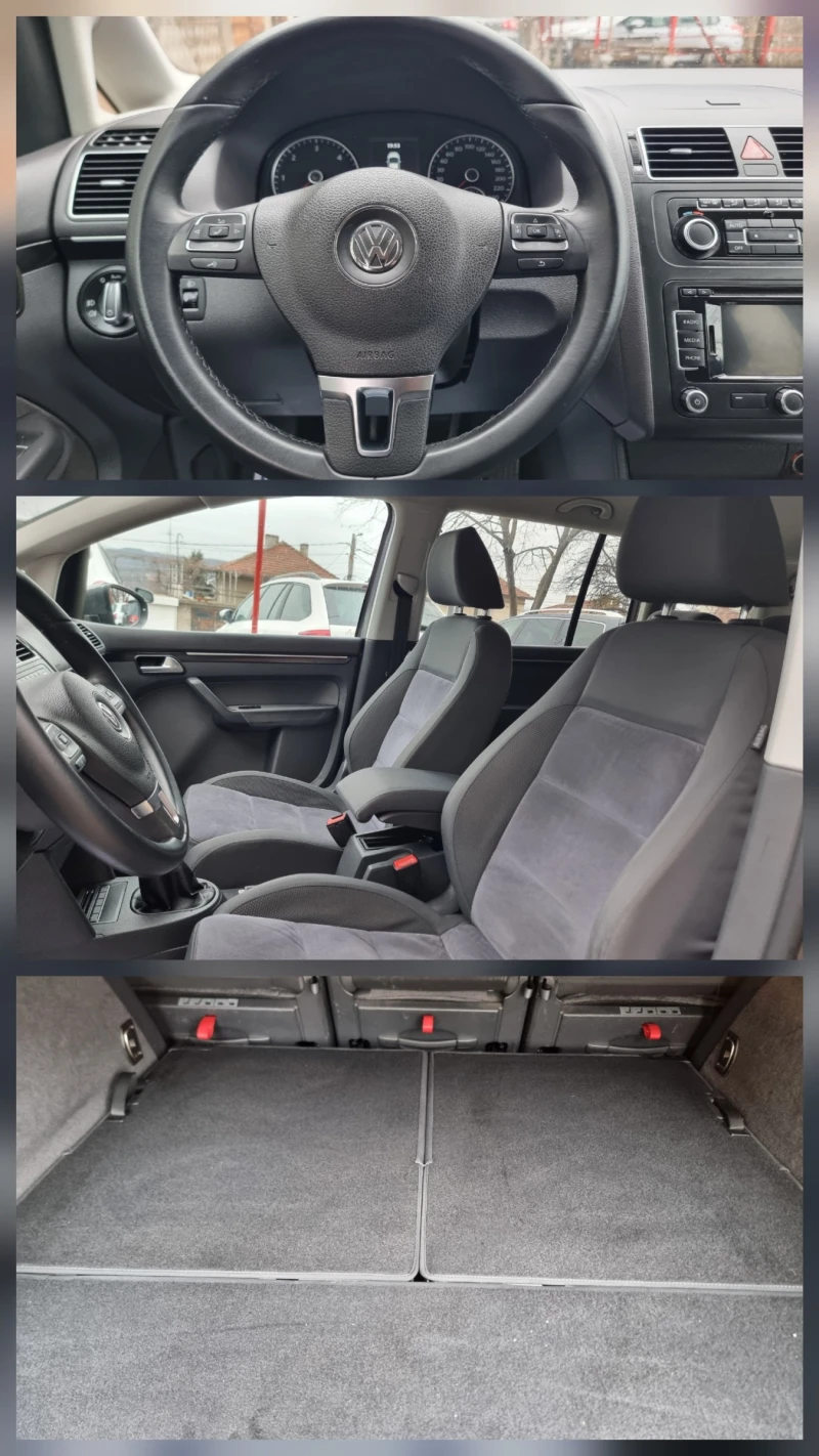VW Touran 2.0 TDI 140KC* NAVI* , снимка 16 - Автомобили и джипове - 53274843