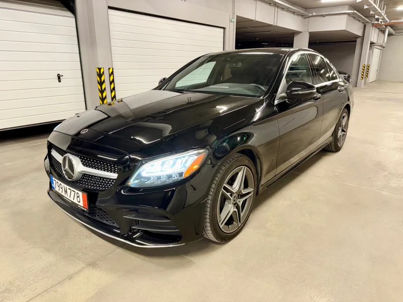 Mercedes-Benz C 300 4 Matic, AMG пакет, Burmester, нов внос Америка