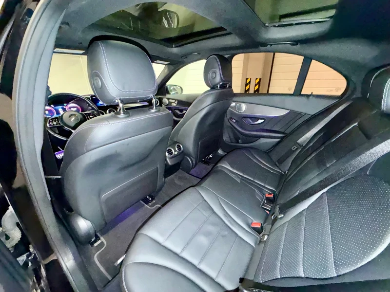 Mercedes-Benz C 300 4 Matic, AMG пакет, Burmester, нов внос Америка, снимка 14 - Автомобили и джипове - 53542696