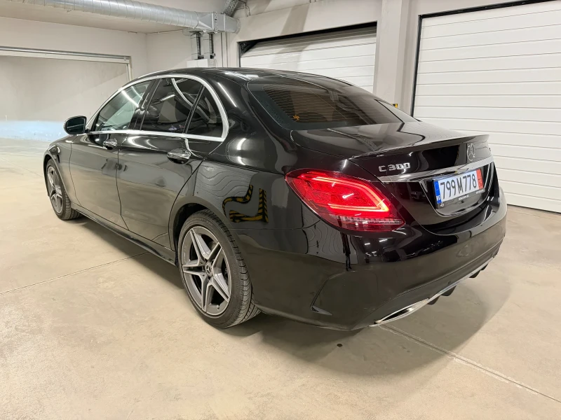 Mercedes-Benz C 300 4 Matic, AMG пакет, Burmester, нов внос Америка, снимка 4 - Автомобили и джипове - 53542696