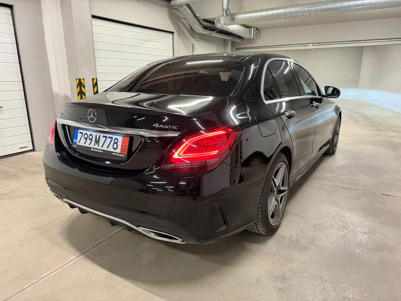 Mercedes-Benz C 300 4 Matic, AMG пакет, Burmester, нов внос Америка - изображение 3
