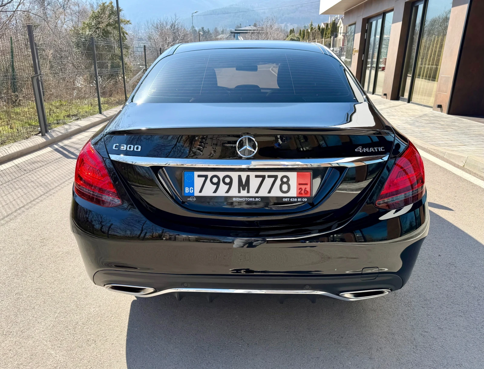 Mercedes-Benz C 300 4 Matic, AMG пакет, Burmester, технотест, снимка 6 - Автомобили и джипове - 53542696