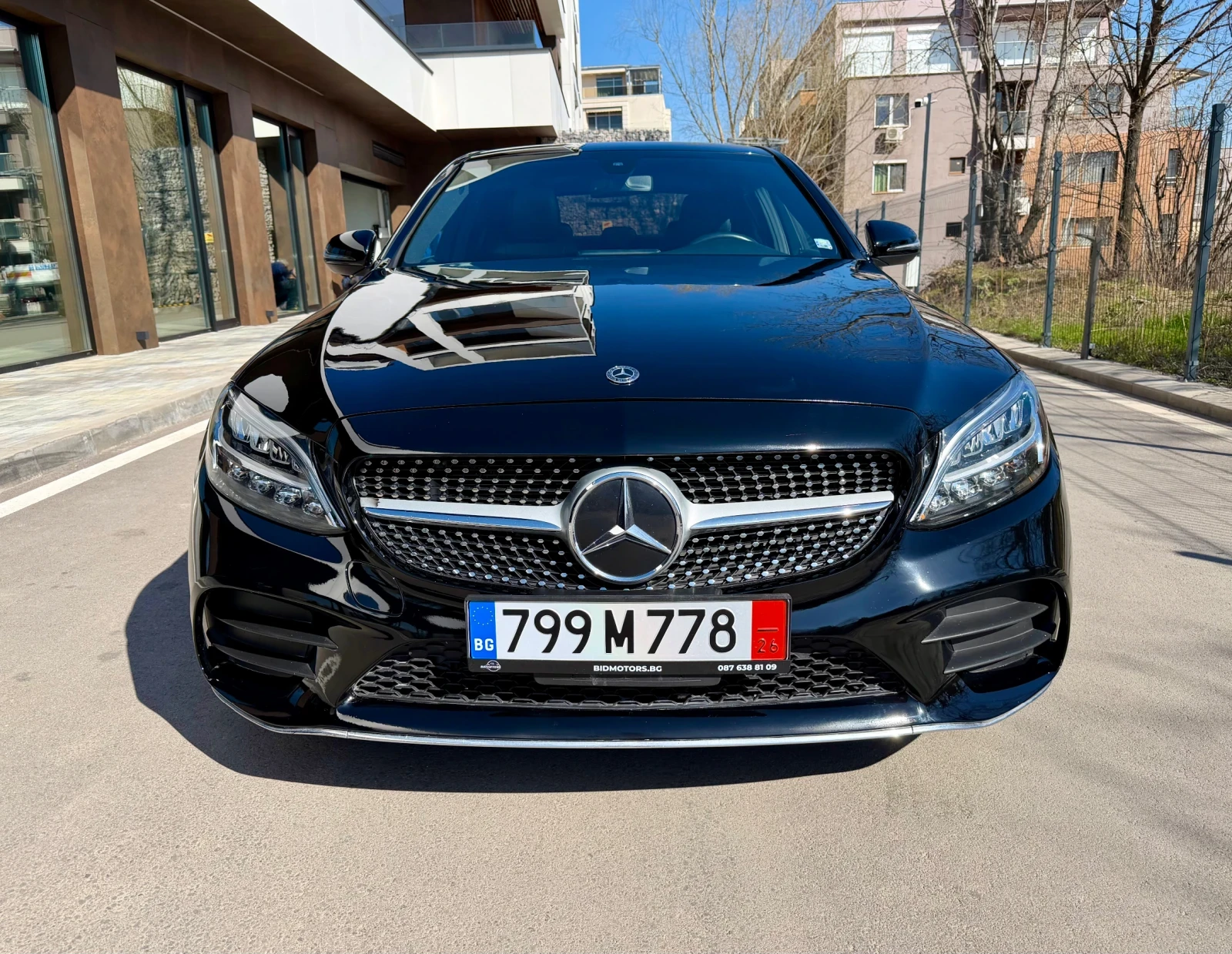 Mercedes-Benz C 300 4 Matic, AMG пакет, Burmester, технотест, снимка 5 - Автомобили и джипове - 53542696