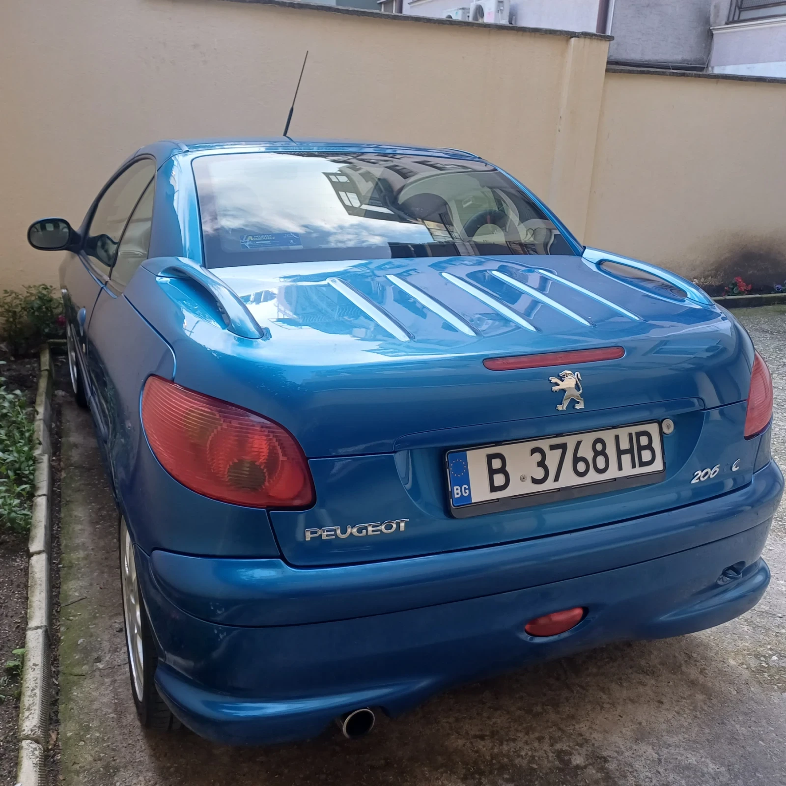 Peugeot 206 Кабриолет , снимка 17 - Автомобили и джипове - 55117117