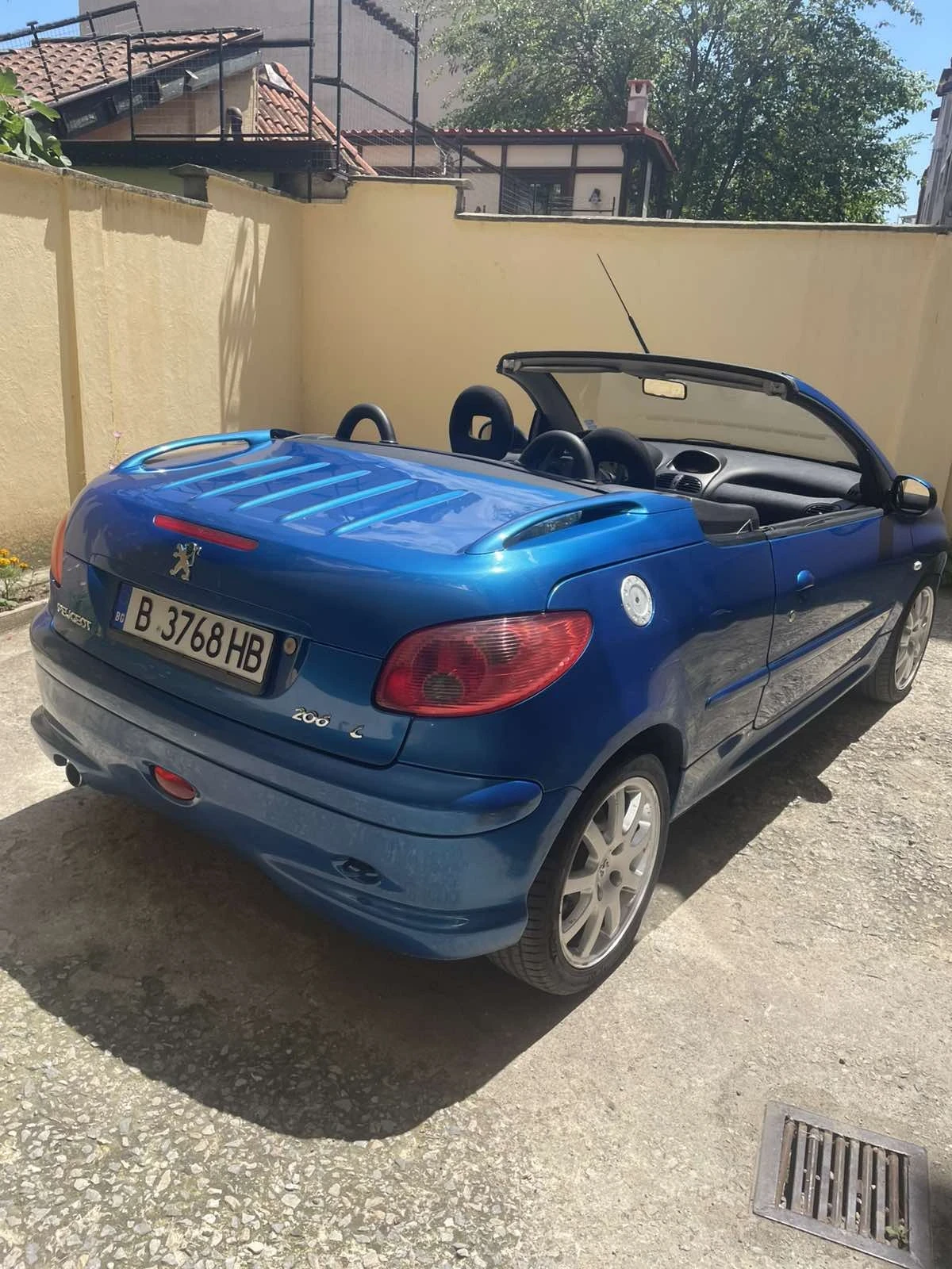 Peugeot 206 Кабриолет , снимка 15 - Автомобили и джипове - 55117117