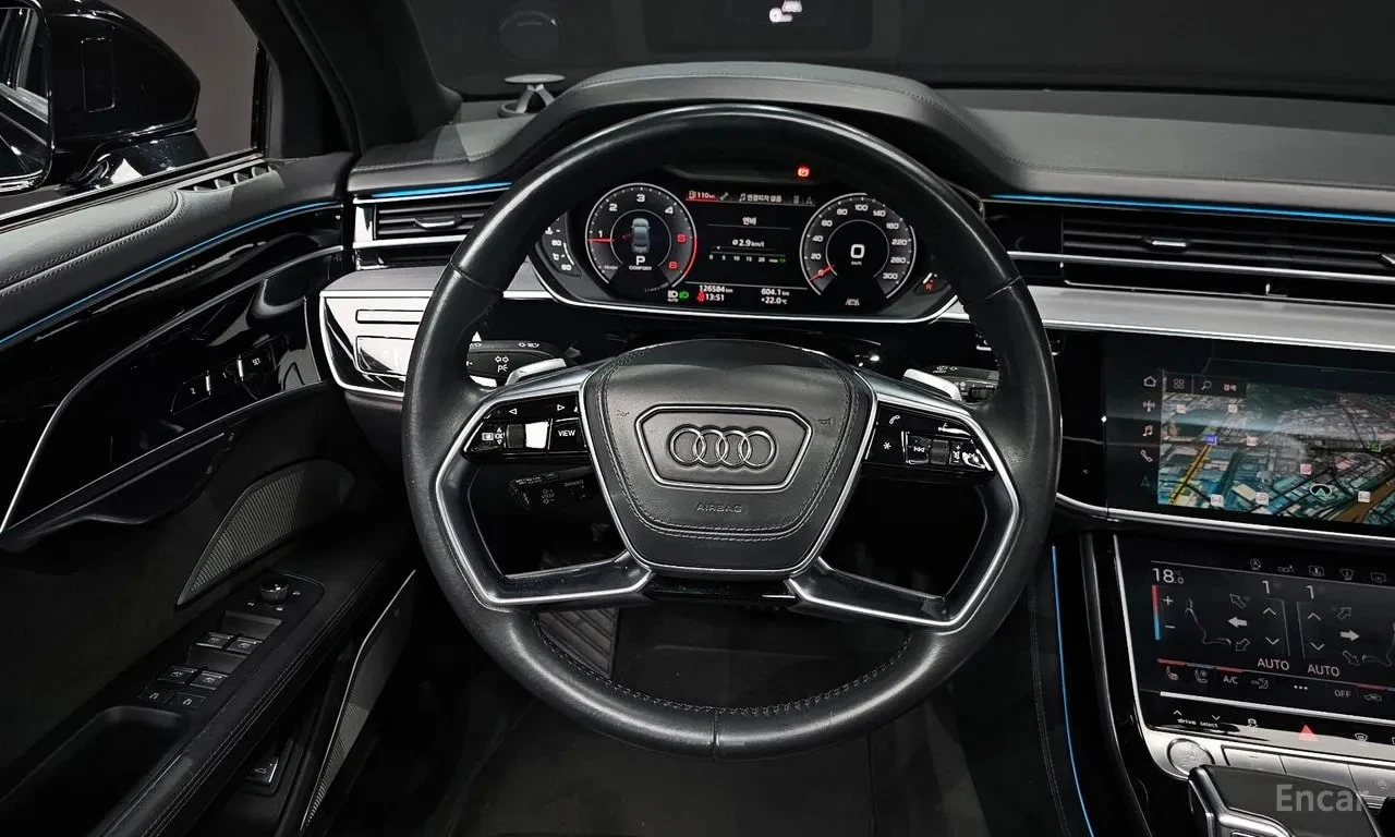 Audi A8  50 TDI Quattro LWB /ОБДУХВАНЕ/ПАНОРАМА/ДИСТРОНИК, снимка 13 - Автомобили и джипове - 55923545