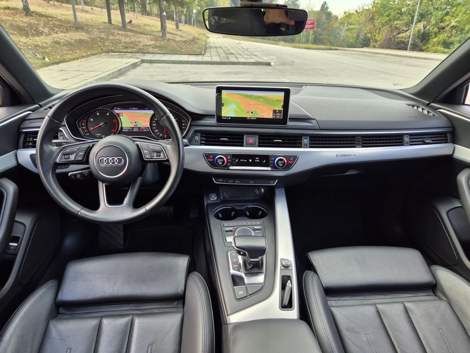 Audi A4 2.0TDI 3xS Line Quattro 190�� Distr Matrix | Mobile.bg � ����������� 9