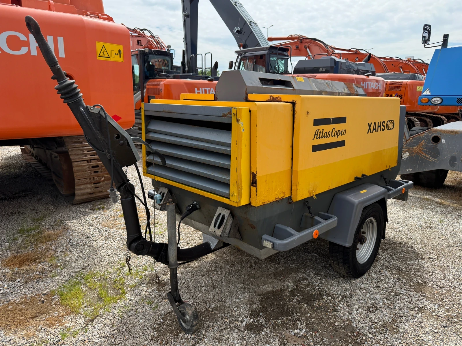 Компресори Atlas Copco XAHS 186, снимка 10 - Индустриална техника - 54482147
