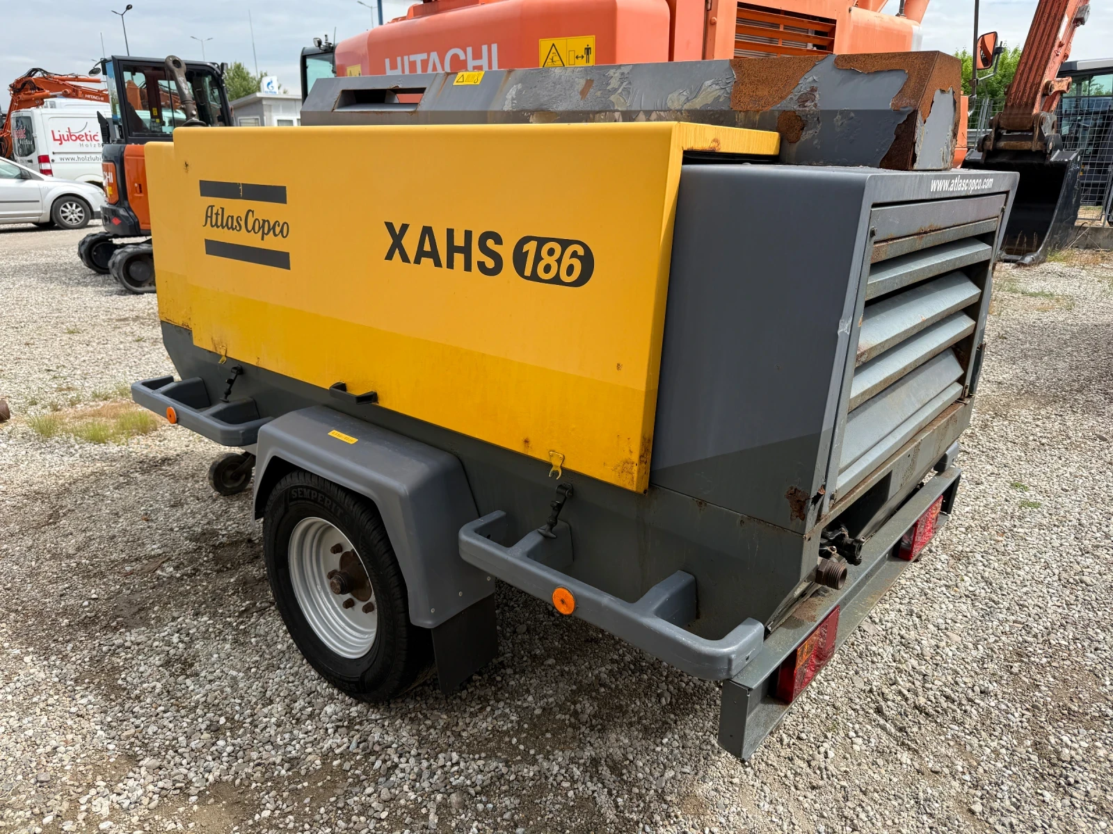 Компресори Atlas Copco XAHS 186, снимка 8 - Индустриална техника - 54482147