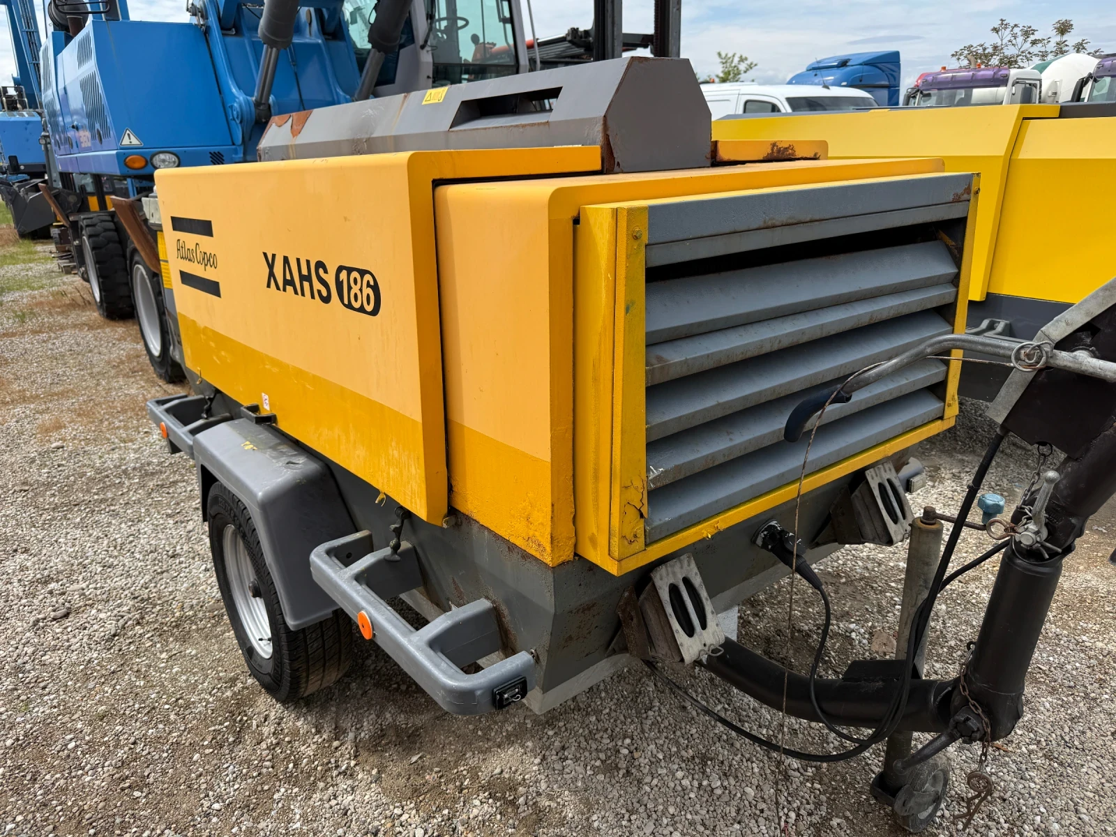 Компресори Atlas Copco XAHS 186, снимка 4 - Индустриална техника - 54482147
