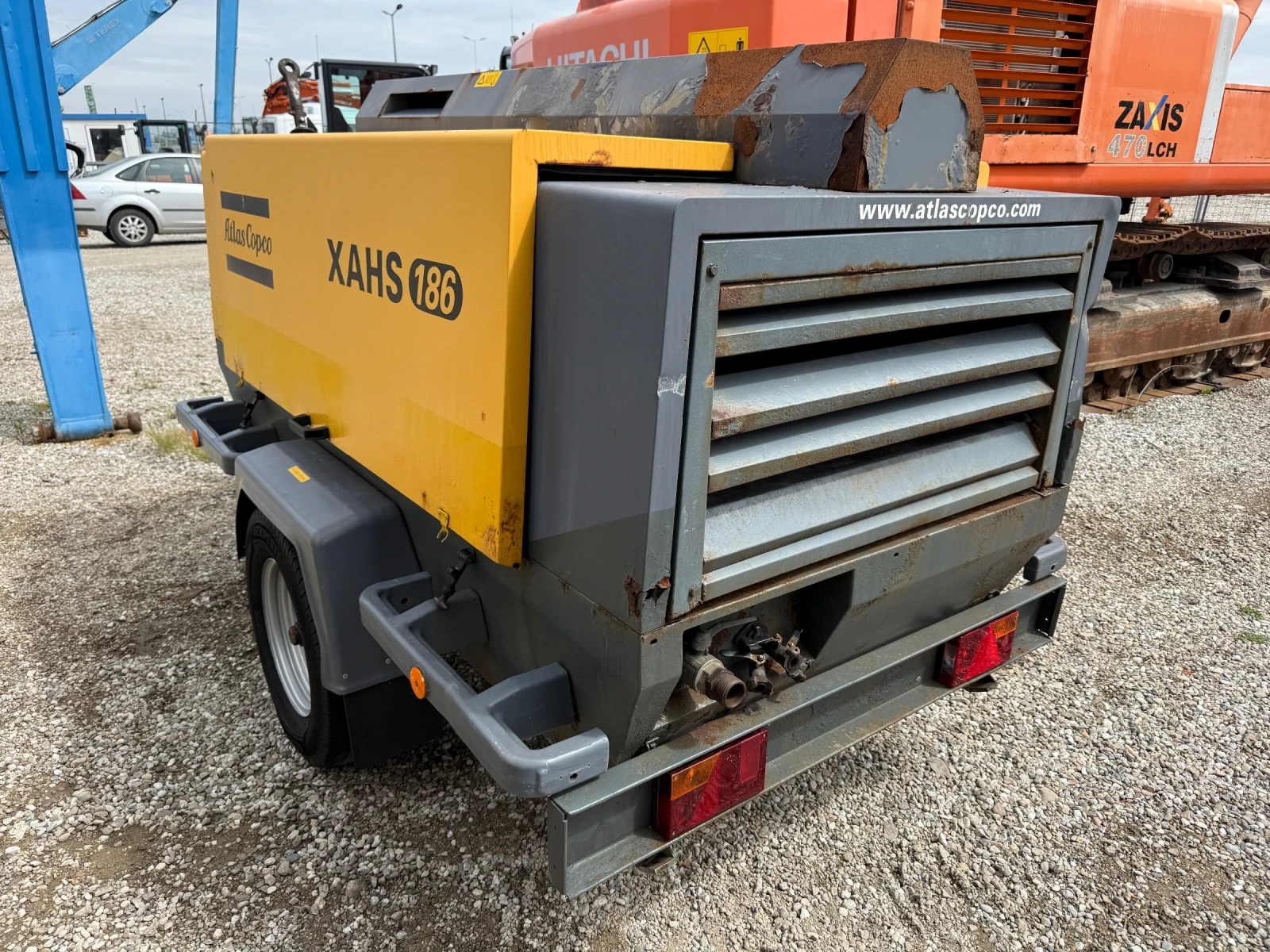 Компресори Atlas Copco XAHS 186, снимка 7 - Индустриална техника - 54482147