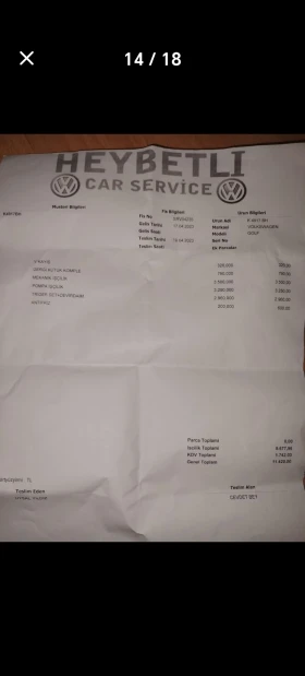 VW Golf - 5600 € / 10952.65 лв. - 60318616 4