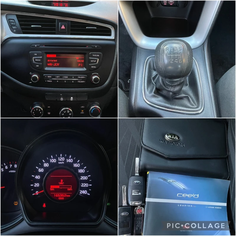 Kia Ceed 1.4 i A/C, снимка 13 - Автомобили и джипове - 48656775