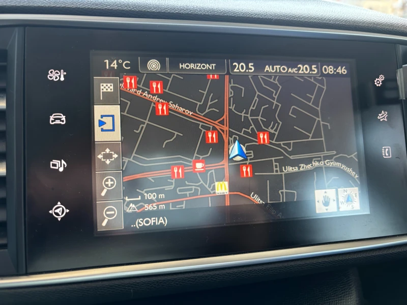 Peugeot 308 1.6 120 кс, снимка 12 - Автомобили и джипове - 52395897