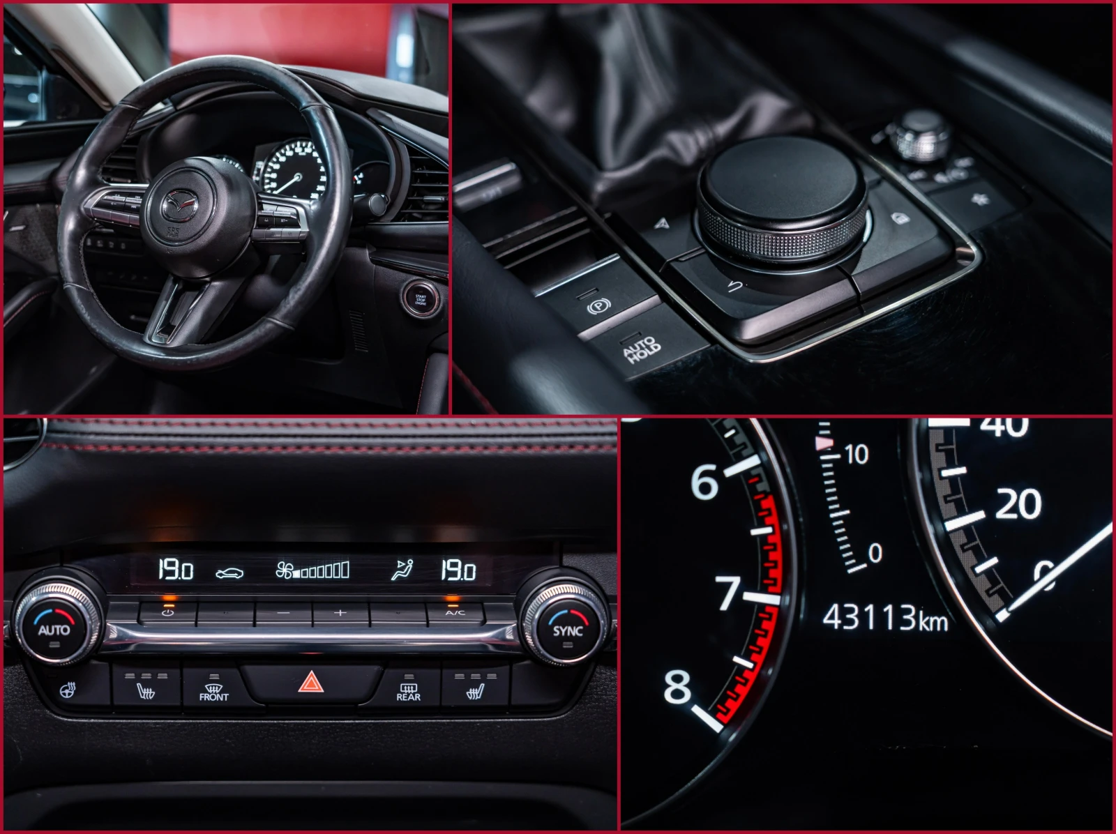 Mazda 3 GT* Turbo* AWD* Bose, снимка 13 - Автомобили и джипове - 53747079