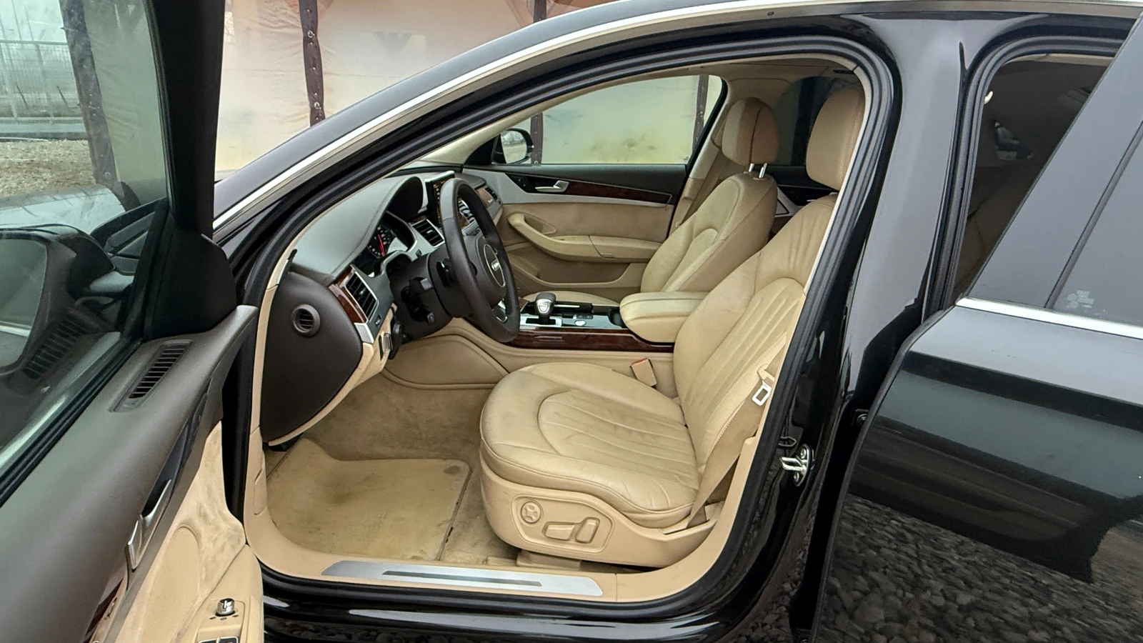 Audi A8 3.0TDI/V6/250кс/guattro/LONG/ВАКУМ/EURO 5/ИТАЛИЯ, снимка 11 - Автомобили и джипове - 53752747