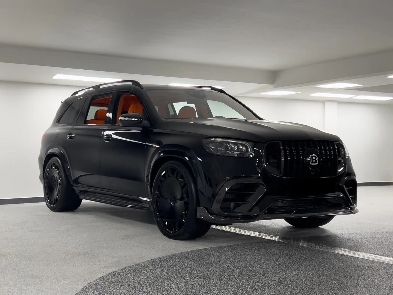 Mercedes-Benz GLS 63 AMG BRABUS 800 CARBON BURMESTER HEAD UP TV PANO, снимка 4 - Автомобили и джипове - 51647106