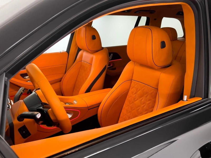 Mercedes-Benz GLS 63 AMG BRABUS 800 CARBON BURMESTER HEAD UP TV PANO, снимка 10 - Автомобили и джипове - 51647106