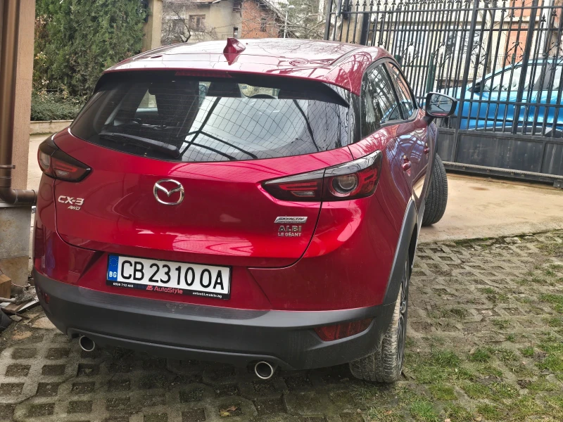 Mazda CX-3 HEAD UP/КОЖА/ДИСТРОНИК/НАВИГАЦИЯ!, снимка 3 - Автомобили и джипове - 52660337