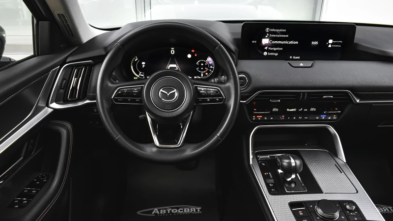Mazda CX-60 2.5 e-SKYACTIV PHEV HOMURA 4x4 Automatic, снимка 9 - Автомобили и джипове - 53526504