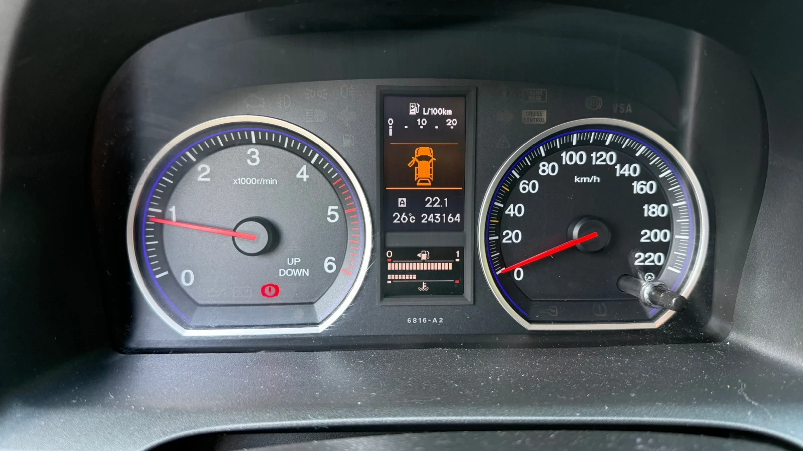 Honda Cr-v 2.2 d, снимка 6 - Автомобили и джипове - 55354880