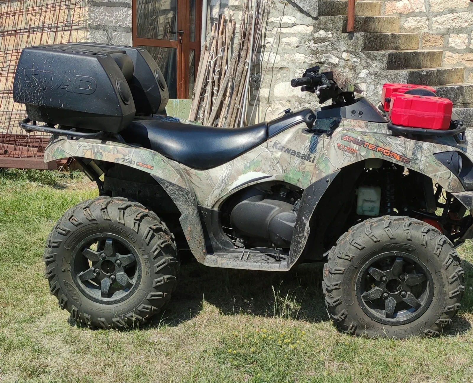 Kawasaki Kvf 750, снимка 5 - Мотоциклети и мототехника - 55433783
