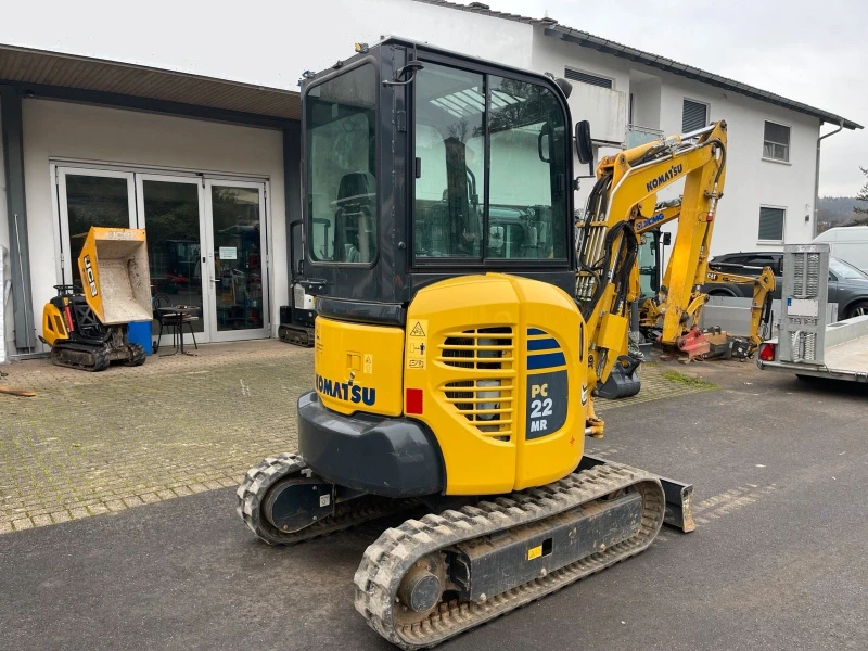 Багер Komatsu PC22, снимка 4 - Индустриална техника - 47192076