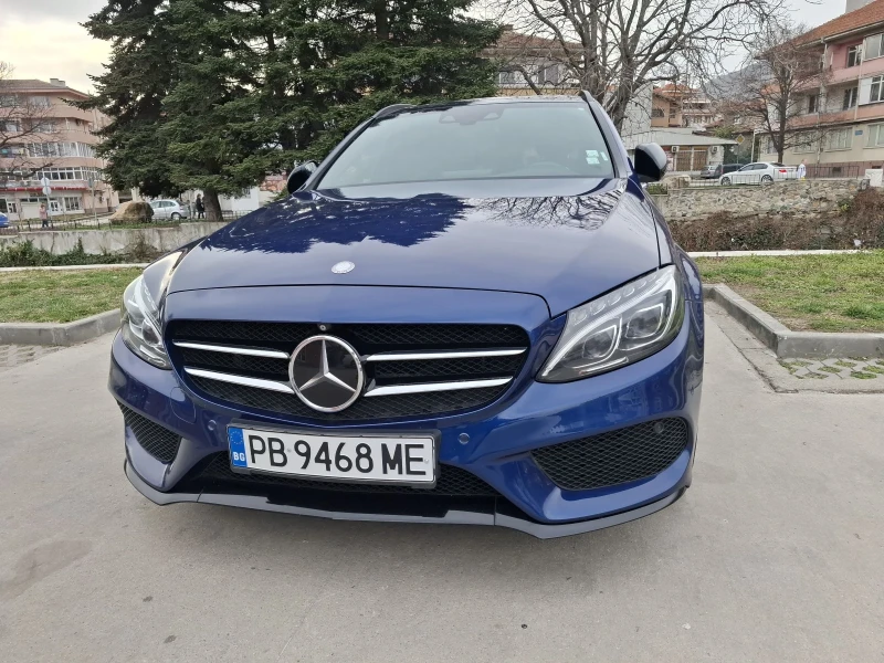 Mercedes-Benz C 250 AMG/Distronic/LED/PANORAMA/360 CAMERA/LEATHER, снимка 1 - Автомобили и джипове - 48242574