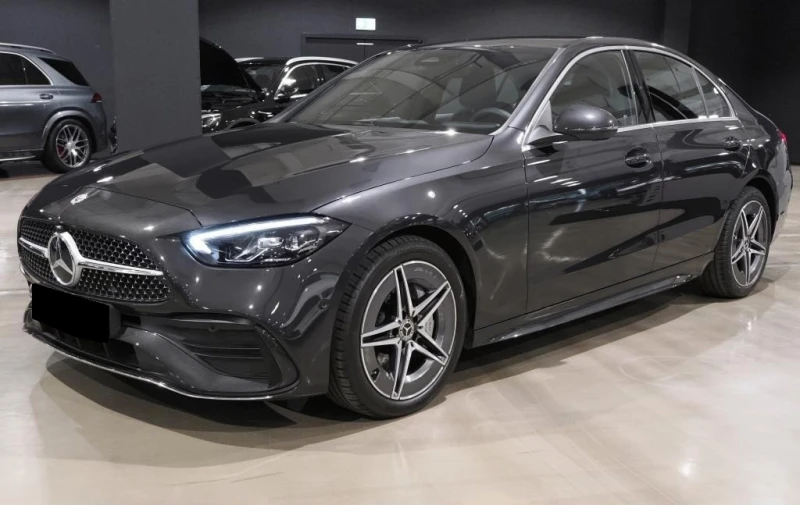 Mercedes-Benz C 220 d/ AMG/ LED/ DISTRONIC/ CAMERA/ KEYLESS/ , снимка 3 - Автомобили и джипове - 50873812
