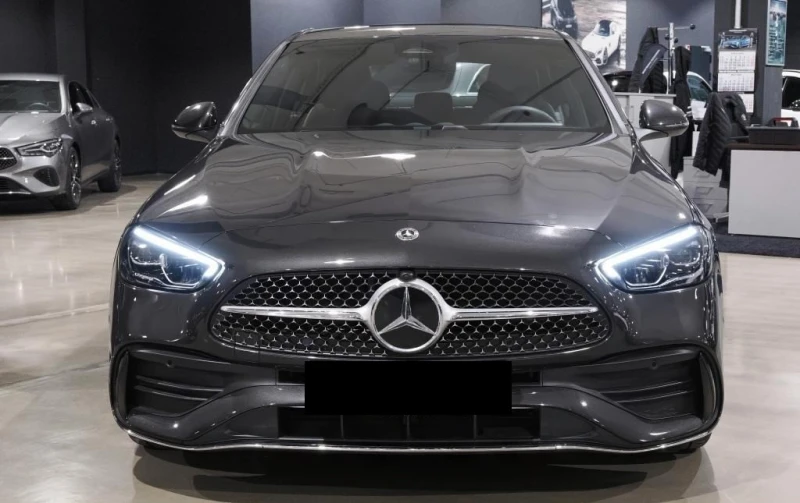 Mercedes-Benz C 220 d/ AMG/ LED/ DISTRONIC/ CAMERA/ KEYLESS/ , снимка 2 - Автомобили и джипове - 50873812